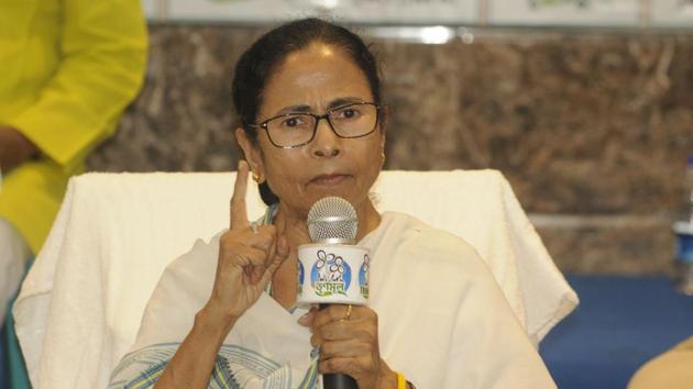 She highlighted the successes of her pet projects such as Kanyashree (girlchild welfare project) and social security scheme for unorganised sector workers.(HT File Photo)