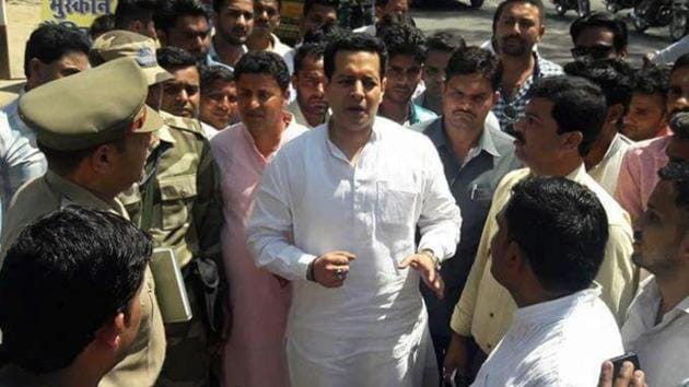 BJP candidate for Saharanpur Lok Sabha seat Raghav Lakhanpal. (HT file) BJP candidate for Saharanpur Lok Sabha seat Raghav Lakhanpal. (HT file)