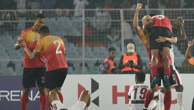 File image of East Bengal players (Arijit Sen/HT Photo) File image of East Bengal players (Arijit Sen/HT Photo)