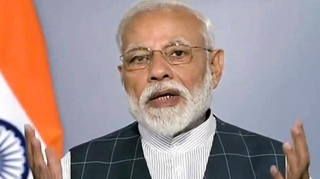 Prime Minister Narendra Modi on Wednesday announced the success of Mission Shakti, India’s anti-satellite missile capability.(PTI)