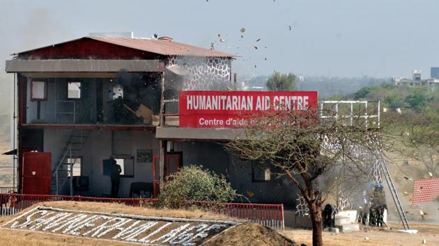 India has participated in the United Nations peacekeeping missions in Africa and currently, has sizeable contingents in the Democratic Republic of Congo and South Sudan.  (HT PHOTO) 