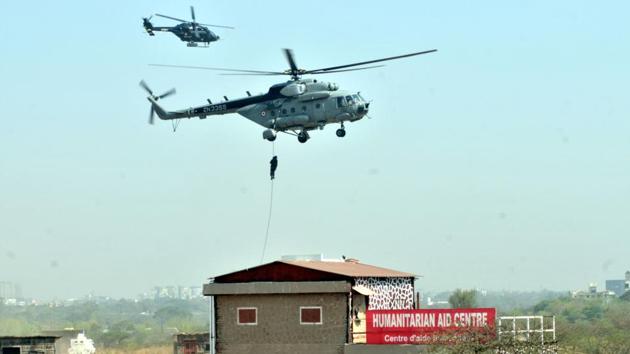 As part of its defence cooperation, India, over the years, has extended training to a large number of African military officers in various military institutions. India is one of the largest contributors to peacekeeping in Africa. (HT PHOTO) 