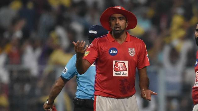 Kings XI Punjab captain Ravichandran Ashwin controversially ran out Rajasthan Royals’ Jos Buttler.(Samir Jana/Hindustan Times)