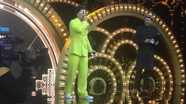 Ranveer Singh and Kapil Dev at HT India’s Most Stylish 2019 Ranveer Singh and Kapil Dev at HT India’s Most Stylish 2019