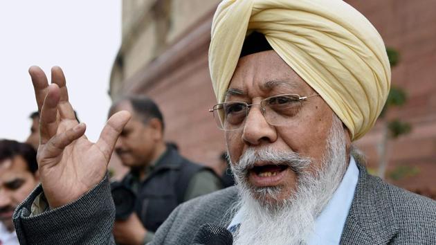 Suspended AAP MP Harinder Singh Khalsa joined the BJP on Thrusday, March 28, 2019.(HT File) Suspended AAP MP Harinder Singh Khalsa joined the BJP on Thrusday, March 28, 2019.(HT File)