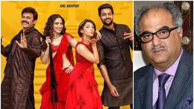 F2 - Fun and Frustration stars Tamannaah and Venkatesh in prominent roles.