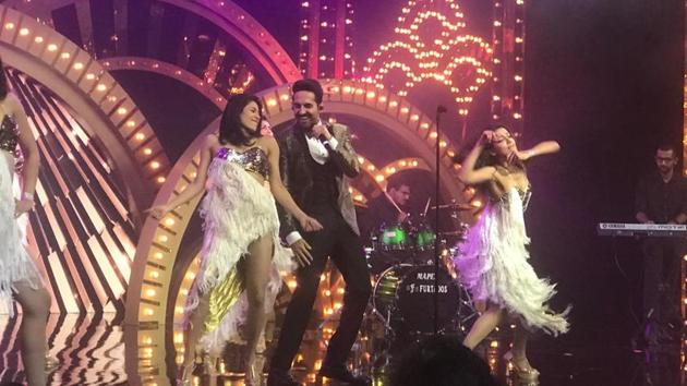 Ayushmann Khurrana performs on stage at HT India’s Most Stylish 2019 (Varinder chawla) Ayushmann Khurrana performs on stage at HT India’s Most Stylish 2019 (Varinder chawla)