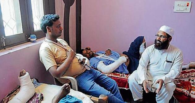 The Muslim migrant family that was attacked had said Wednesday they would go to the high court if a cross-case was filed. (HT Photo) The Muslim migrant family that was attacked had said Wednesday they would go to the high court if a cross-case was filed. (HT Photo)