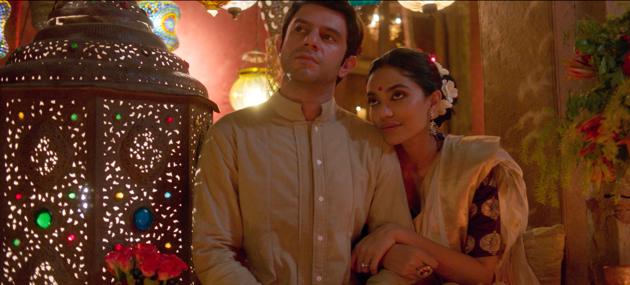 Wedding planners Tara (Sobhita Dhulipala) and Karan (Arjun Mathur) from the Amazon Prime Original Made in Heaven, in a scene set at a wedding. The one thing the show gets wrong, wedding planners agree, is that there is never, ever time to stand and just take it all in.