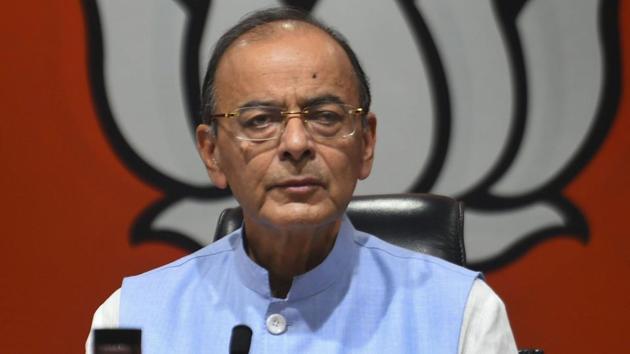 Union finance minister Arun Jaitley on Friday attacked the Opposition’s efforts to cobble together an alliance, targeting the Congress that has faced problems in finalising seat-sharing agreements in several states.(PTI Photo)