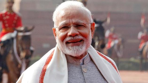 Prime Minister Narendra Modi has said in a television interview that the BJP-led NDA will win more than 300 seats in the Lok Sabha elections in April-May.(REUTERS) Prime Minister Narendra Modi has said in a television interview that the BJP-led NDA will win more than 300 seats in the Lok Sabha elections in April-May.(REUTERS)