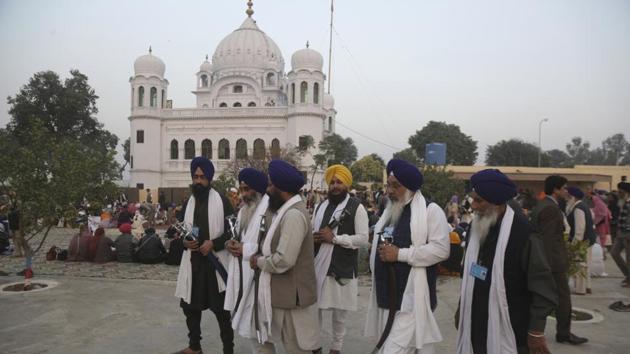 Gurdwara Darbar Sahib, the shrine of spiritual leader Guru Nanak Dev in Kartarpur, Pakistan (AP File Photo) Gurdwara Darbar Sahib, the shrine of spiritual leader Guru Nanak Dev in Kartarpur, Pakistan (AP File Photo)