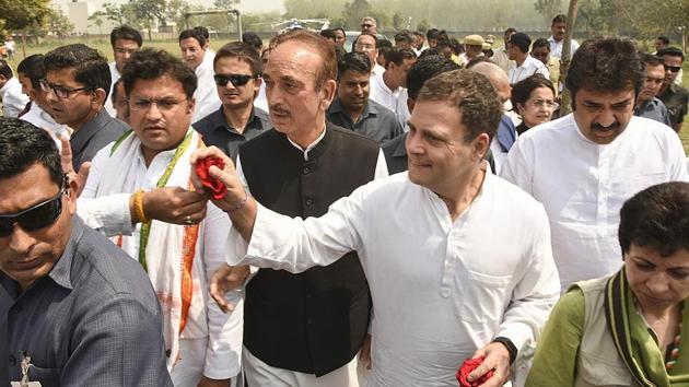 “I watched Narendra Modi’s speech in which he promised to give Rs 15 lakh to every Indian. He said it two-three times...15 lakh, 15 lakh...I thought he is saying the right thing. The idea is correct that money must go the bank account of the poor. I grabbed this idea,” Congress president Rahul Gandhi said on the idea of minimum income guarantee scheme at a public rally in Haryana’s Yamunanagar. (PTI) “I watched Narendra Modi’s speech in which he promised to give Rs 15 lakh to every Indian. He said it two-three times...15 lakh, 15 lakh...I thought he is saying the right thing. The idea is correct that money must go the bank account of the poor. I grabbed this idea,” Congress president Rahul Gandhi said on the idea of minimum income guarantee scheme at a public rally in Haryana’s Yamunanagar. (PTI)