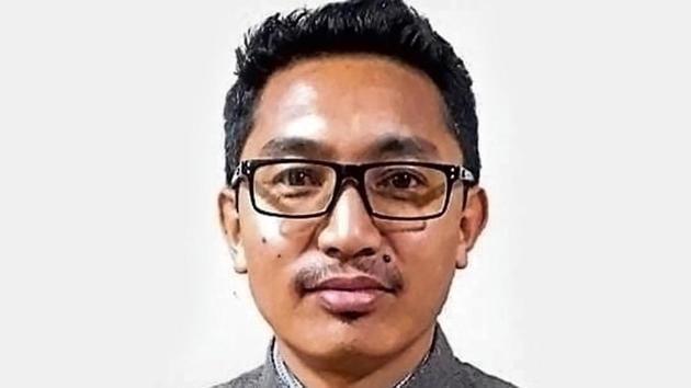 Jamyang Tsering Namgyal is BJP’s candidate in Ladakh Lok Sabha seat.(HT Photo)