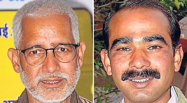 Pradeep Tamta (Left) of the Congress is pitted against Ajay Tamta of the BJP in the Almora Lok Sabha seat.(HT Photos) Pradeep Tamta (Left) of the Congress is pitted against Ajay Tamta of the BJP in the Almora Lok Sabha seat.(HT Photos)