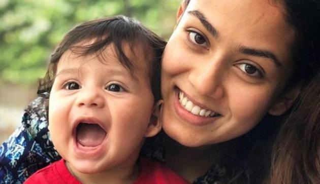 Mira Rajput with Zain. The two are kicking off their weekend with big smiles.