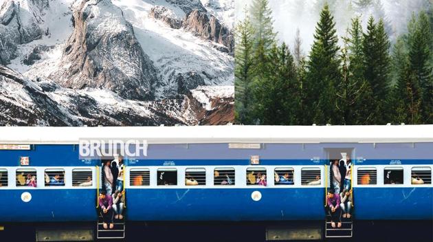 Rail journeys allow us to slow down our time and savour specific moments(Photo Imaging: Parth Garg)