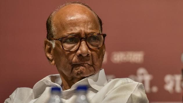 Sharad Pawar, Nationalist Congress Party (NCP) chief will hold a meeting with the warring factions in Kolhapur on Tuesday, April 2. (HT PHOTO) Sharad Pawar, Nationalist Congress Party (NCP) chief will hold a meeting with the warring factions in Kolhapur on Tuesday, April 2. (HT PHOTO)