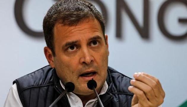 Lok Sabha elections 2019| It’s fight between justice and injustice: Rahul Gandhi at Yamunanagar rally (REUTERS) Lok Sabha elections 2019| It’s fight between justice and injustice: Rahul Gandhi at Yamunanagar rally (REUTERS)