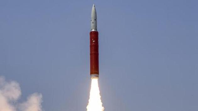 Ballistic Missile Defence Interceptor missile being launched by DRDO in an Anti-Satellite (A-SAT) missile test ‘Mission Shakti’ from Abdul Kalam Island in Odisha on March 27, 2019.(PTI) Ballistic Missile Defence Interceptor missile being launched by DRDO in an Anti-Satellite (A-SAT) missile test ‘Mission Shakti’ from Abdul Kalam Island in Odisha on March 27, 2019.(PTI)