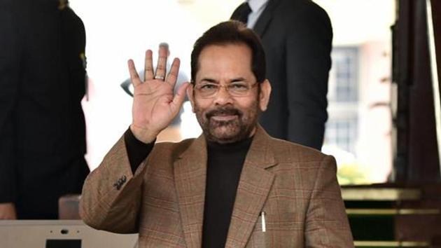 Union minister Mukhtar Abbas Naqvi (PTI File Photo) Union minister Mukhtar Abbas Naqvi (PTI File Photo)