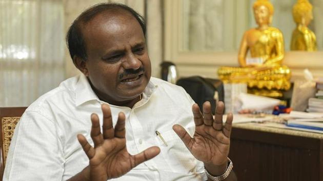 Karnataka chief minister H D Kumaraswamy Saturday accused the Income Tax department of ‘harassing’ Congress and JD(S) workers. (AP File Photo) Karnataka chief minister H D Kumaraswamy Saturday accused the Income Tax department of ‘harassing’ Congress and JD(S) workers. (AP File Photo)