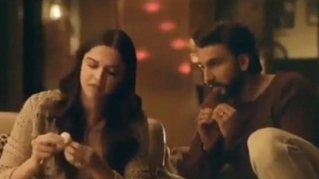 Deepika Padukone and Ranveer Singh feature in a new AC ad.(Instagram)