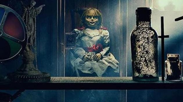 A poster of Annabelle Comes Home was shared James Wan on March 26.(Instagram)