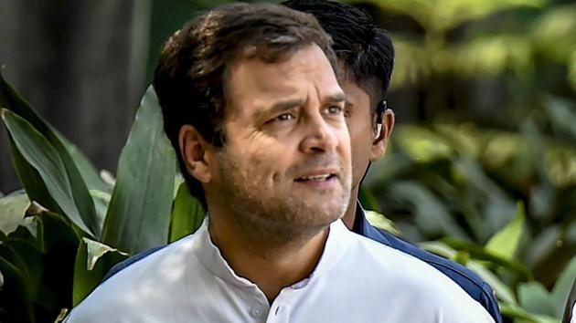 The Congress boss was given the option of Bangalore Central, Bidar and Mysore from Karnataka, Kanyakumari and Sivaganga in Tamil Nadu and Wayanad in Kerala.(PTI file photo)