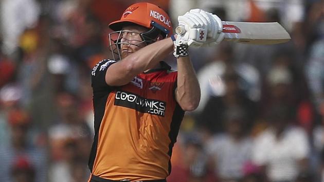 Sunrisers Hyderabad's Jonny Bairstow plays a shot against Royal Challengers Bangalore. (AP) Sunrisers Hyderabad's Jonny Bairstow plays a shot against Royal Challengers Bangalore. (AP)