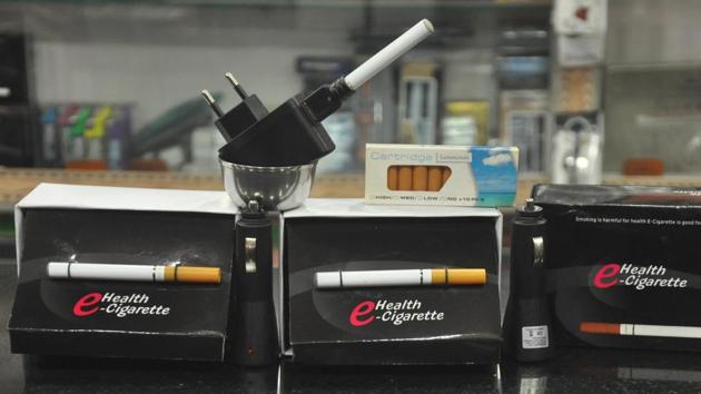 E-cigarettes do not burn or use tobacco leaves, but instead vaporise a solution a user then inhales.