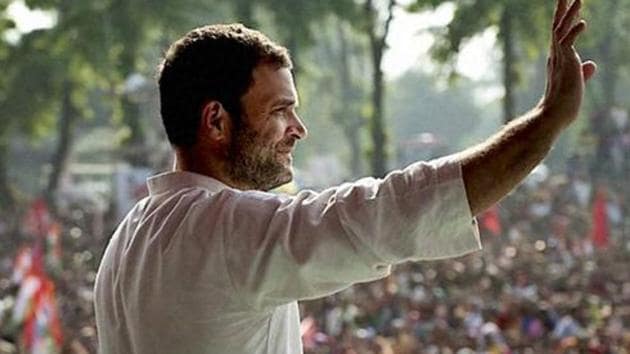 Congress president Rahul Gandhi(PTI file photo)