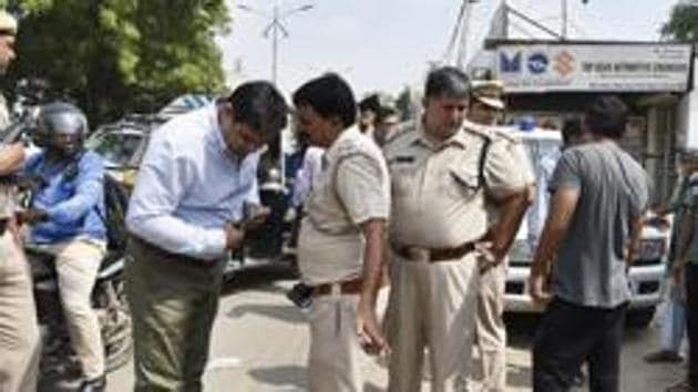 Doctor abductors involved in murders: Cops (Photo by Sanjeev Verma/ Hindustan Times)(Sanjeev Verma/HT PHOTO)