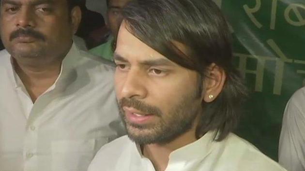 Rumours have also been doing the rounds that Tej Pratap will contest the Lok Sabha election from the Saran parliamentary seat to defeat his own father-in-law Chandrika Rai Rumours have also been doing the rounds that Tej Pratap will contest the Lok Sabha election from the Saran parliamentary seat to defeat his own father-in-law Chandrika Rai