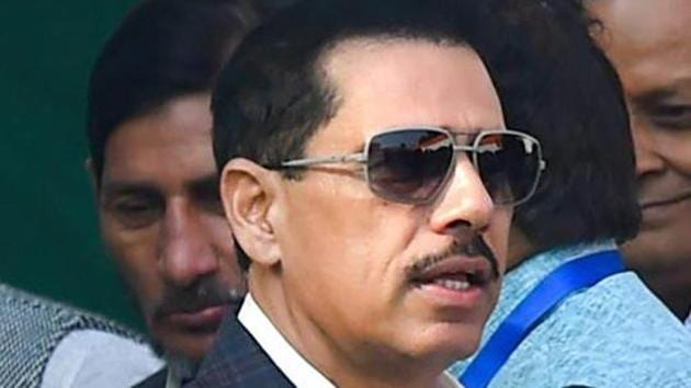 Robert Vadra was granted anticipatory bail in a money laundering case on April 1.(PTI File Photo)