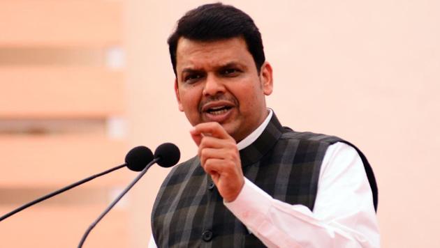 Chief minister Devendra Fadnavis is likely to accompany guardian minister Girish Bapat as he files his nomination for the upcoming Lok Sabha election from Pune seat on April 2.(HT FILE)