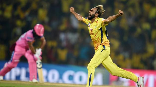 Imran Tahir had a big impact on the game as he was frugal and picked up a couple of wickets (PTI)