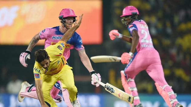 Ben Stokes and Jofra Archer found boundaries in the latter stages to bring Rajasthan back into the contest (PTI)
