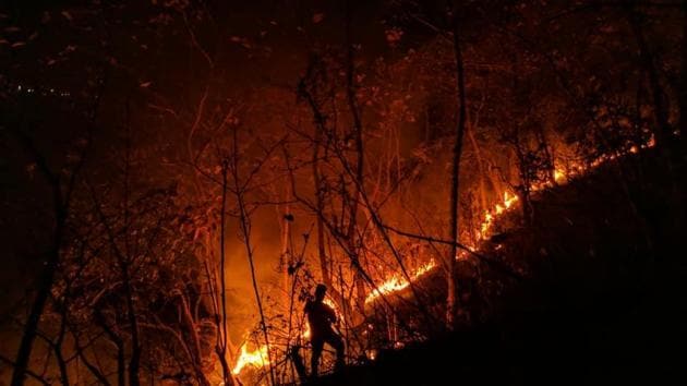 The firefighters were sent to put the fire which broke out on Saturday in Liangshan Yi autonomous prefecture, Southwest China’s Sichuan province.(File Photo/Representative image)