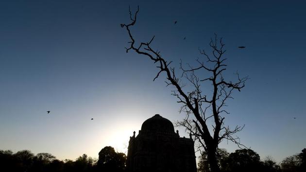 “This year, because of the extended winter, some plants have started giving off new leaves rather late. Normally, the process starts by February-end or early-March. But this year, as March started on a cooler note, the process has been delayed,” said CR Babu, professor emeritus and head of the Centre for Environmental Management of Degraded Ecosystem (CEMDE) at Delhi University. (Amal KS / HT Photo) “This year, because of the extended winter, some plants have started giving off new leaves rather late. Normally, the process starts by February-end or early-March. But this year, as March started on a cooler note, the process has been delayed,” said CR Babu, professor emeritus and head of the Centre for Environmental Management of Degraded Ecosystem (CEMDE) at Delhi University. (Amal KS / HT Photo)