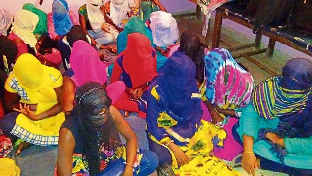 In tw o different raids the Jharkhand police rescued 34 victims, and arrested two suspects in Human trafficking case. (HT PHOTO) In tw o different raids the Jharkhand police rescued 34 victims, and arrested two suspects in Human trafficking case. (HT PHOTO)