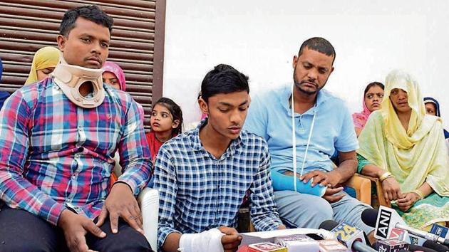 The family members alleged that they have stopped venturing out of the house and the children have not attended school since the incident.(HT Photo) The family members alleged that they have stopped venturing out of the house and the children have not attended school since the incident.(HT Photo)