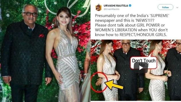 Boney Kapoor and Urvashi Rautela had met at Jayantilal Gada’s son Aksshay Gada’s wedding bash a few days ago.