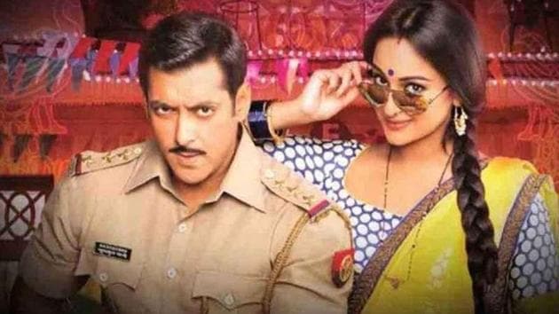 Salman Khan Sonakshi Sinha shoot Dabangg 3 title track at Ahilya