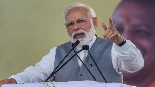 Prime Minister Narendra Modi will address two back-to-back rallies at Gaya and Jamui in Bihar on Tuesday.(PTI) Prime Minister Narendra Modi will address two back-to-back rallies at Gaya and Jamui in Bihar on Tuesday.(PTI)