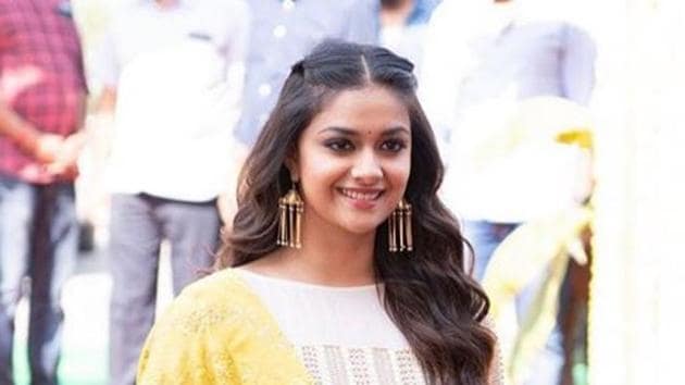 Keerthy Suresh will be seen in Mani Ratnam’s Ponniyin Selvan.(Instagram)