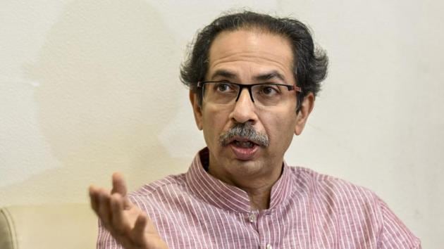 Shiv Sena chief Uddhav Thackeray, in an interview to Saamana, said the condition of the Congress today is bad.(Kunal Patil/HT File Photo)