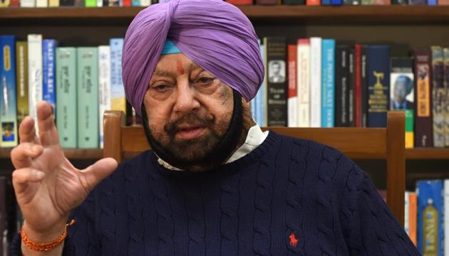 Punjab CM Capt Amrinder Singh(HT Photo) Punjab CM Capt Amrinder Singh(HT Photo)