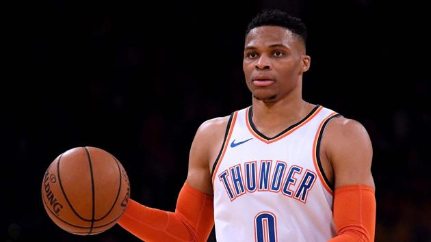 File image of Oaklahoma City Thunder star Russell Westbrook(AFP)