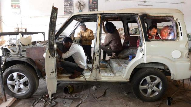Former Delhi police chief Maxwell Pereira said the overwhelming majority of politicians never faced any danger, and it was the state’s responsibility to ensure protection for at-risk officials. “Only police should make a call on whether they require personal protection or armoured cars, after assessing if there is a credible threat,” Pereria told AFP. (Narinder Nanu / AFP)